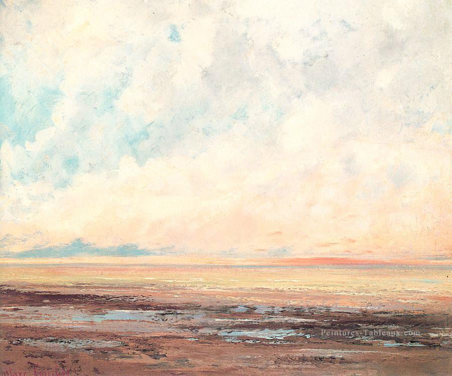 Marine CGF Réaliste peintre Gustave Courbet Peintures à l'huile